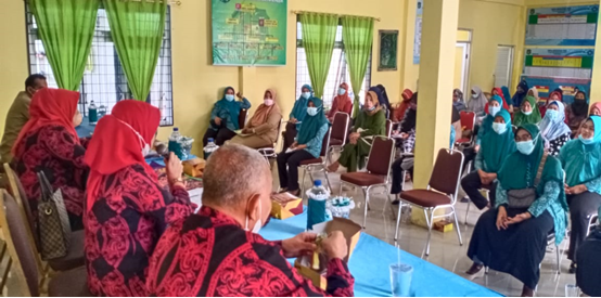 Pembinaan dan Monitoring oleh Pengurus TP.PKK Kota Medan Bersama Dinas DP3APM Kota Medan tentang Materi 10 Program Pokok PKK dalam Rangka Kelurahan Percontohan PT.P2W-KSS